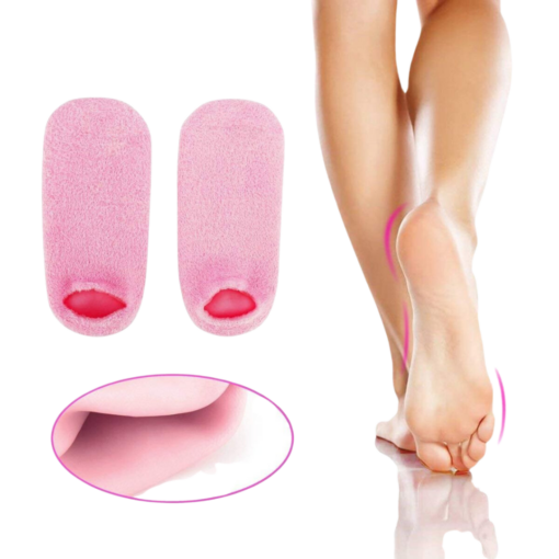 Hydraterende gel sokken voor zachte voeten