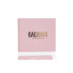 Babyboek Roze 0 -12 maanden