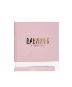 Babyboek Roze 0 -12 maanden
