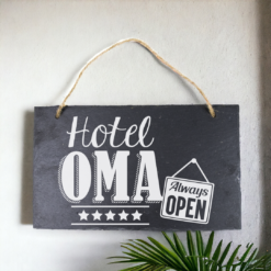 Leisten bord - Hotel Oma